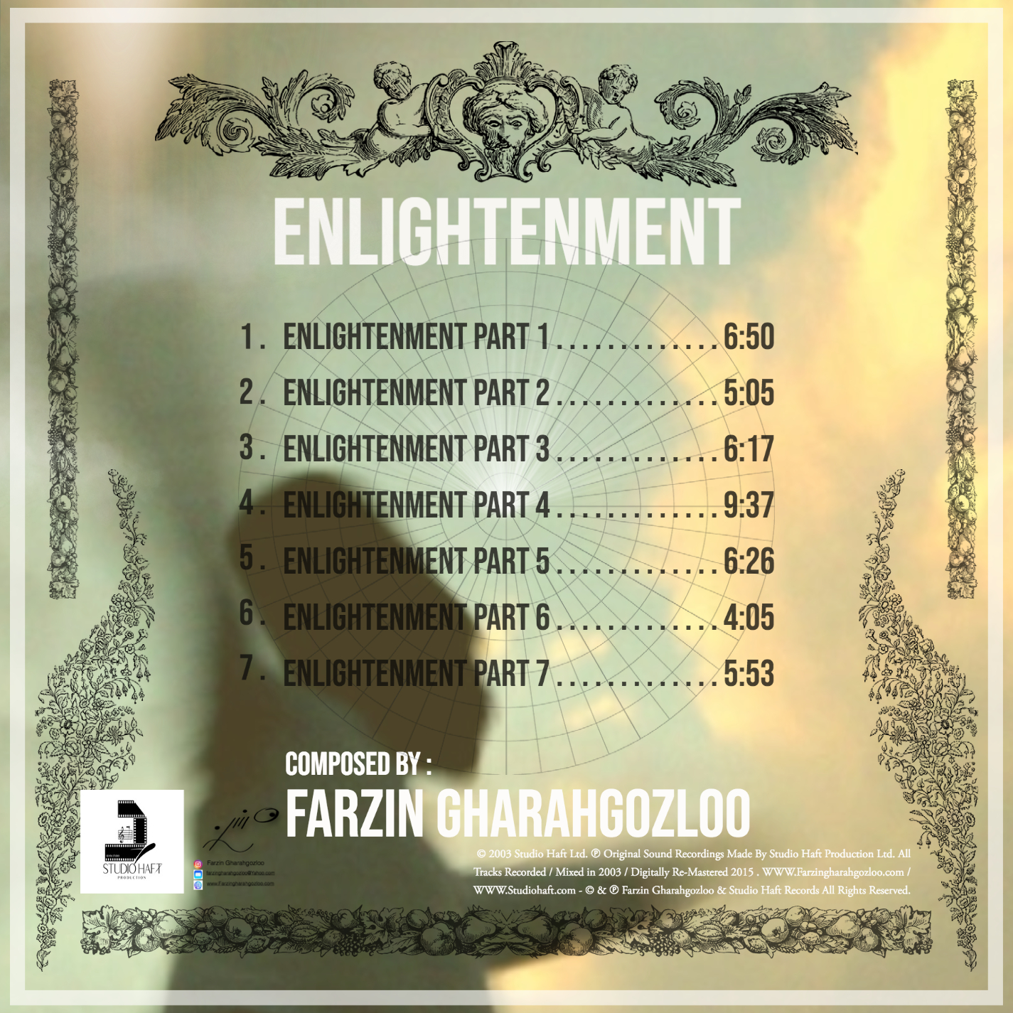 Enlightenment Album Cover Back (With Logo)