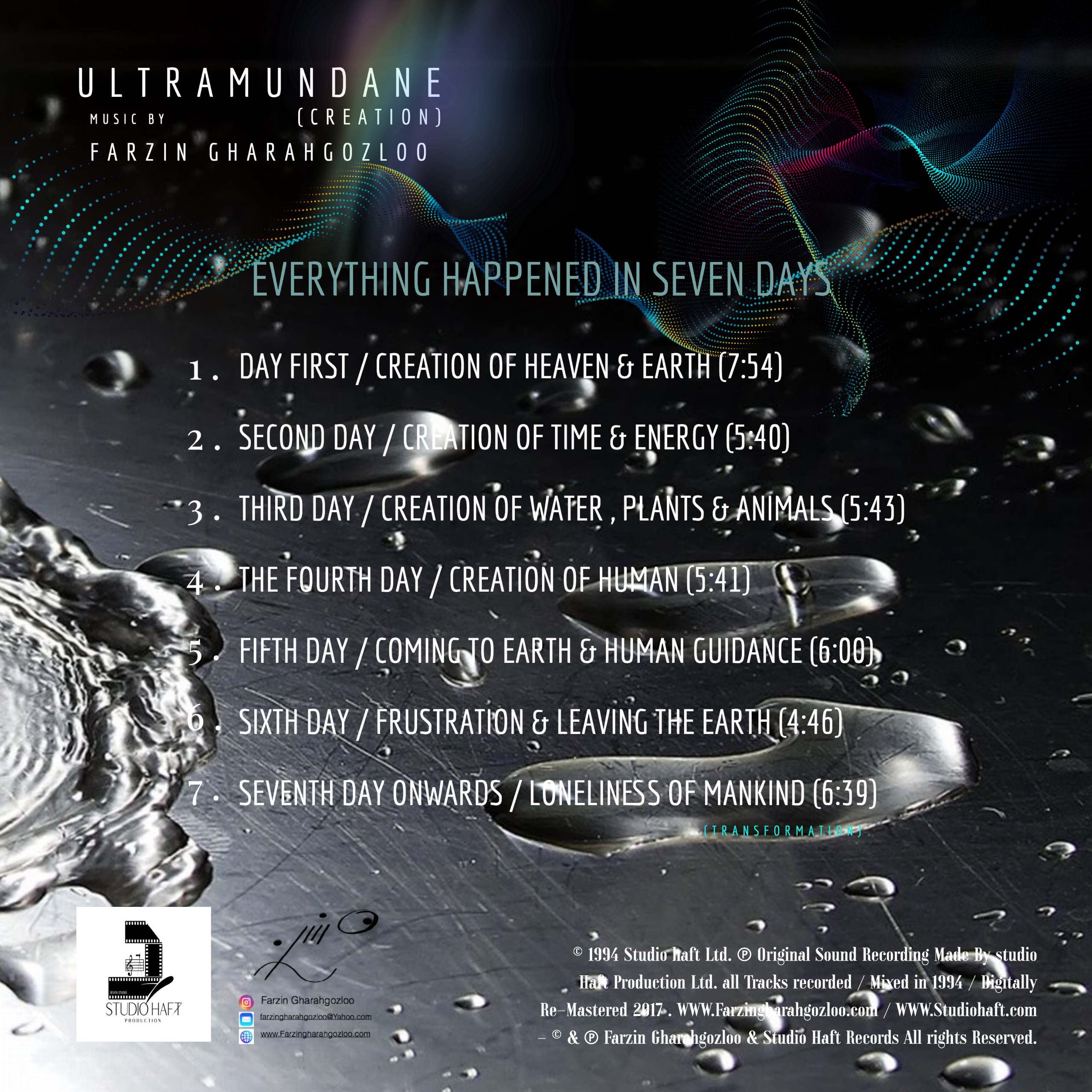 Ultramundane Album Cover Back (With Logo)